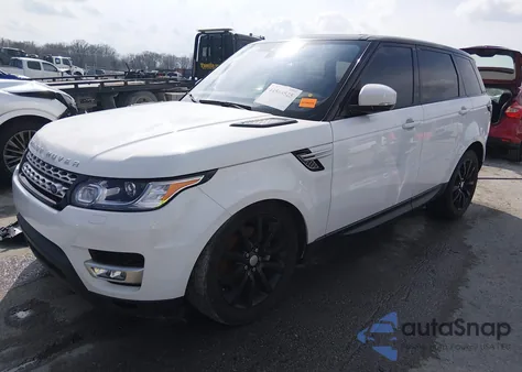 2017 Land Rover Range Rover Sport 3.0L V6 Supercharged Hse z USA, uszkodzony, nr VIN SALWR2FV6HA134508
